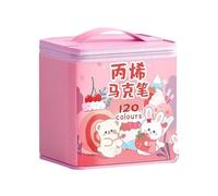 Acrylic Paint Markers - Fine Head Design Coloring Drawing Markers Set, Precision Drawing Kit, Waterproof Art Supplies, Vibrant Craft Painting Tools, |for Drawings On Ceramic Canvas Glass Stone