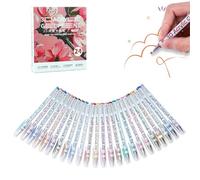 Acrylic Paint Pens | Acrylic Gel Pens for Coloring - Water Based Drawing Markers for Rock Fabric Stone Cards Doodle Canvas Scrapbook Paper Creative Projects
