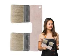 Acrylic Painting 3 Inch Double Head Wall Painting Tool for Crafts, Thick Painting, Faux Surfaces and Creative Designs with Comfortable Non-Slip Grip