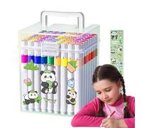 Acrylic Painting Markers - Bright Coloring Set for Kids | Water Resistant Ink with Fine Tip, Art Pens for, Vibrant Drawing Kit, School Classroom Accessories for Creative Activity