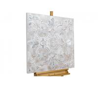Acrylic painting 'SPLENDOUR' | Hand painted on canvas 31x31inches