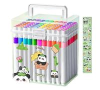 Acrylic Pens For Kids - 12 Pieces Waterproof Color Pens, No Tasty Paint Pens, Drawing Tools With Bright Pigment | Safe Art Supplies For Kindergarten Class Travel Craft Easter