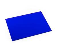 Acrylic Perspex Plastic Sheet Cut To Size 3mm A1 to A6 Perspex Guard Screen (Blue, A2 (420 x 594 mm))