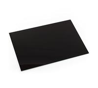 Acrylic Perspex Plastic Sheet Cut To Size 5mm A1 to A6 Perspex Guard Screen (Black (Gloss) Acrylic, A4 (297mm x 210mm))