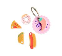 Acrylic Pet ID Tag Charms for Dogs & Cats - Cute Collar Accessories in Fun Sets (Cowboy, Sock Jock, Girly Girl, Sea Life, Lucky Duck, Holiday, Halloween, Christmas, Valentine) - Handmade in USA