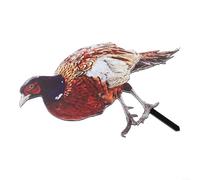 Acrylic Pheasant Garden Stake, Realistic Chicken Lawn Ornament for Yard Decor, Double-Sided Outdoor Sign with Fine Detail, Weather Resistant Garden Décor for(B)
