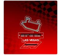 Acrylic Photo Frame, Compatible for Lego-a 71049 F1 Racing Mini Wall Mounted Photo Frame Toys kit, Magnetic racing track (Display Case Only, kit not Included) (Las Vegas Raceway)