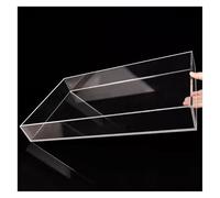 Acrylic Photography Dynamic Shallow Water Tank Acrylic Display Cabinet, 5mm/0.2in Thick Multifunctional Food And Cosmetics Storage Box(5.9x4.7x4.7in)