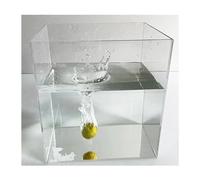 Acrylic Photography Shooting Tank,30 40 50 60 70 80 100cm Long Photo Posing Props, Clear Display Case Showcase for Photography Storage Display(80x80x10CM/32x32x3.9in)