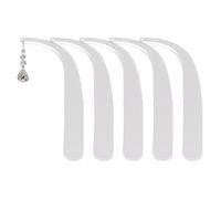 Acrylic Piercing Try On Stick Set - 5pcs Clear Try-On Strips | Invisible Earring Sample Display Tool, Portable Studs Testing Strip, durble Reusable Jewelry Demo Holder For Retail Stores And H