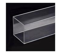 Acrylic Pipe Clear, Acrylic PMMA Hollow Square Tube 330mm Length Multiple Sizes(150x150x5mm)