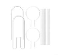 Acrylic Plant Trellis Set For Hoya Pothos 8 or 12 PCS U-Shaped Curved