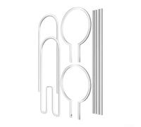 Acrylic Plant Trellis Set For Hoya Pothos 8 or 12 PCS U-Shaped Curved