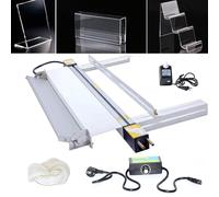 Acrylic Plastic Bending Machine, 30cm/60cm/125cm PVC Bender, Eating Thickness 1mm-6mm, with Bracket and Angle Adjuster, for Plastic Bending Tool