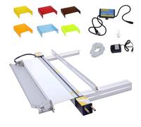 Acrylic Plastic Bending Machine, 30cm/60cm/125cm PVC Bender with Bracket and Angle Adjuster, Acrylic Heat Bending Machine, Temperature Control, Fast Heating, for Sign Making and DIY(30cm)
