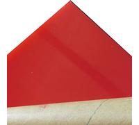 Acrylic Plastic Board Colorful Acrylic Sheet Thickness 3mm, Cast Glass Board For Signs Display Project Craft Artwork 1PC(Dark Red,200x300mm)