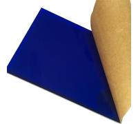 Acrylic Plastic Board Translucence Acrylic Tinted Sheets Colorful Cast plastic Plate Thickness 3mm For Signs DIY Display Projects Craft 1pc(Light blue,3mm*300 * 300mm)