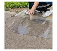 Acrylic Plastic Sheet, Clear Acrylic Plastic Sheet Polycarbonate Greenhouse Panels,Water Proof UV Protected Polycarbonate Roof Sheet,1.7mm Clear Plastic Sheet,for Outdoor Canopy Carport Cold