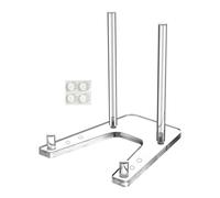 Acrylic Plate Holder for Books - Transparent Adjustable Holder for Phone Artwork Postcards Shelf Album Writing Home Tablet