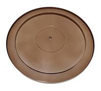 Acrylic Platter Upgrade for Pro-Ject Debut/T1/1Xpression, Music Hall MMF-2.1/2.2/2.3/3.3/5.1/5.1se/5.3/5.3se, Angels Horn, and Crosley C6 Turntables (Tinted - Dark Grey)