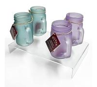 Acrylic Plinths - Riser Display for Crafts, Collectables, Jewellery, Retail (DSL8+) (300MM X 200MM X 50MM)