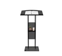 Acrylic Podium Stand, Transparent Lectern for Churches, Weddings, Conferences, Classroom, Professional Presentations, Durable Clear Pulpit, Ideal for Speeches and Events
