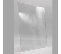 Acrylic Poster Holder Perspex Display Stand (Portrait, A3) - Clear Display Stand for Menus, Signage, Promotions, Easy Access, Stylish Design