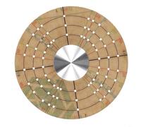 Acrylic Pottery Measuring Disc, Ceramic Centering Tool for Wheel Trimming, Round Aliquot Drawing Line Ruler with Engraving Marks for Clay Sculpting and Crafts(Large)