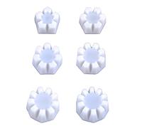 Acrylic Pouring Paint Cup Silicone Mold Reverse Flower Dip Paint Mixing Cup for Resin Art Drawing Making Silicone Split Cups for Resin