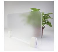 Acrylic Privacy Partition Screen - Portable Desk Divider for Home Office & Classroom Translucent Shield 60x40cm Ideal for Learning Spaces and Workstations