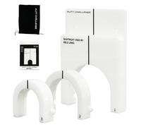 Acrylic Pro Putting Gates - Golf Hole Putting Hole Cup Great Puting Training Aid, Golf Putter Trainer Includes Protective Bag For Backyard Practice, Enthusiast, Players