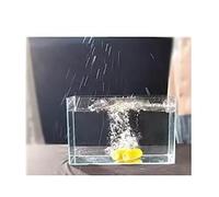 Acrylic Props Shooting Tray, Acrylic Photography Shooting Tank Photo Props Display Case Storage Box Thick 5mm 25x(10-30) x20cm(25x25x20cm(9.8x9.8x7.9in))