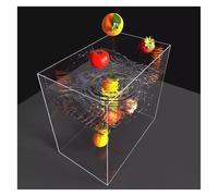 Acrylic Props Shooting Tray, Transparent Acrylic Photography Tray 5mm/0.2inch Multiple Sizes For Suspension Jewelry Ads 360 Video Lighting(30x30x30cm/11.8x11.8x11.8in)