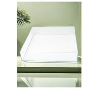 Acrylic Props Shooting Tray, Transparent Acrylic Photography Tray Water Tank Photo Prop Display Storage Box Multiple Sizes(80x100x5.5cm/31.5x39.4x2.2in)