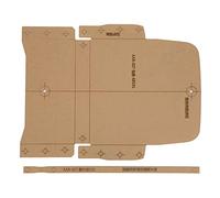 Acrylic Purse Template Leather Craft Acrylic Clear Stencil DIY Leather Crafts Mould Office Supplies