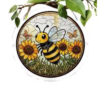 Acrylic Puzzle Suncatcher 7.48in Bee Animal Ornament