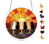 Acrylic Puzzle Suncatcher, Pure-Breed Portrait Of Cavalier King Charles Spaniel Dog, 7.8inch