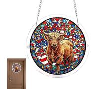 Acrylic Puzzles Suncatcher Window H Anging, with Double-Sided Light Reflection, 18.5x18.5cm, Window Decor Puzzle Ornament, Acrylic Puzzles Garden Decoration, Hands-On Diy Fun, for Outdoor Windowsills