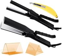Acrylic PVC Plastic Bending Machine Heater, Hot Bender with Arc & Angle Attachments, Channel Letter Tool for Signage & DIY Projects