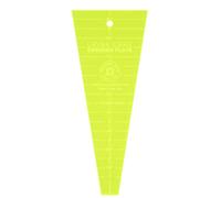 Acrylic Quilting Template Ruler, Dresden Plate | for Use with Charm Packs and Layer Cakes | Essential Quilt Supplies for Cutting Patterns, Sewing, and Blanket Making, NOT291