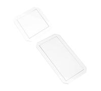 Acrylic Quilting Template Rulers Rectangular 4pcs for Sewing Students | Finish, Smooth Edges, Accurate Design Control, Classroom Instruction, Fabric Cutting Table