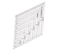 Acrylic Quilting Templates Transparent Stencil Tool Supplies