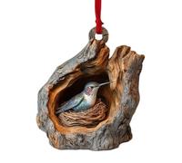 Acrylic Racoon Owl Christmas Tree Decorations, 2D Raccoon Squirrel Ornament Pendant, Cute Animal Rustic Seasonal Décor, Hedgehog Bunny Bird Christmas Ornaments For The Home, Ceiling, Shelf, Bookshelf