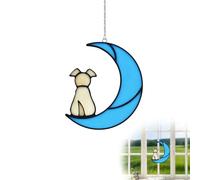 Acrylic Rainbow Dog Souvenir for Dog Enthusiasts, Pet Mourning Gift, Window Decoration, Sunshade Curtains