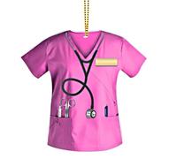 Acrylic Rearview Reflector Hanger - Bright Colours Car Interior Decoration Lightweight Decorative Accessory with Purse Clip | Acrylic for Personal Use by Manua