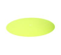 Acrylic Record Mat for Phonograph Turntables Fluorescent Yellow