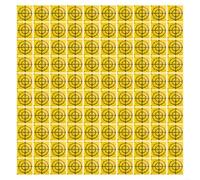 Acrylic Reflective Targets 100 Pack for Total Station Precise Point Marking and Long-Term Monitoring, Construction and Slope Survey Applications for Standard Surveying Instruments(20x20mm)