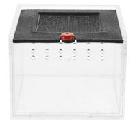 Acrylic Reptile Case Viewing Feeding Box for Spiders