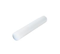 Acrylic rods, Black/White Solid Round Rod(Wit,11x500mm)