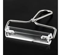 Acrylic Roller, Ideal for Anti Skid Tape Construction Tools, Clay Rolling Pin and Stamping Tools (Clear, 10CM)